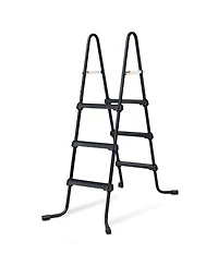 Funsicle 36" SureStep 3 Stair Outdoor Above Ground Swimming Pool Ladder, Black