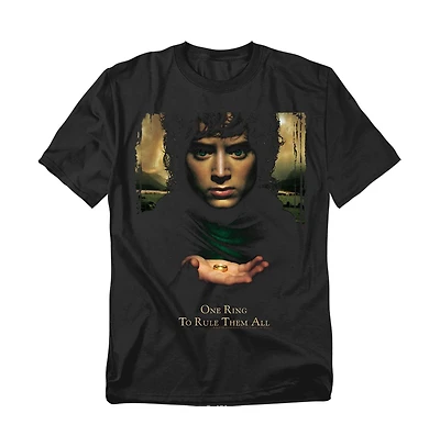 Logovision Men's The Lord of Rings Frodo One Ring T Shirt