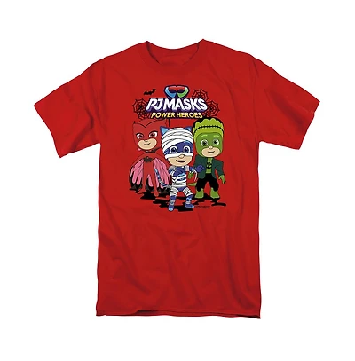 Logovision Men's Pj Masks Halloween Heroes T Shirt