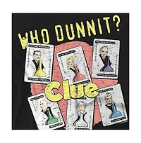 Logovision Men's Clue to Who Dunnit T Shirt