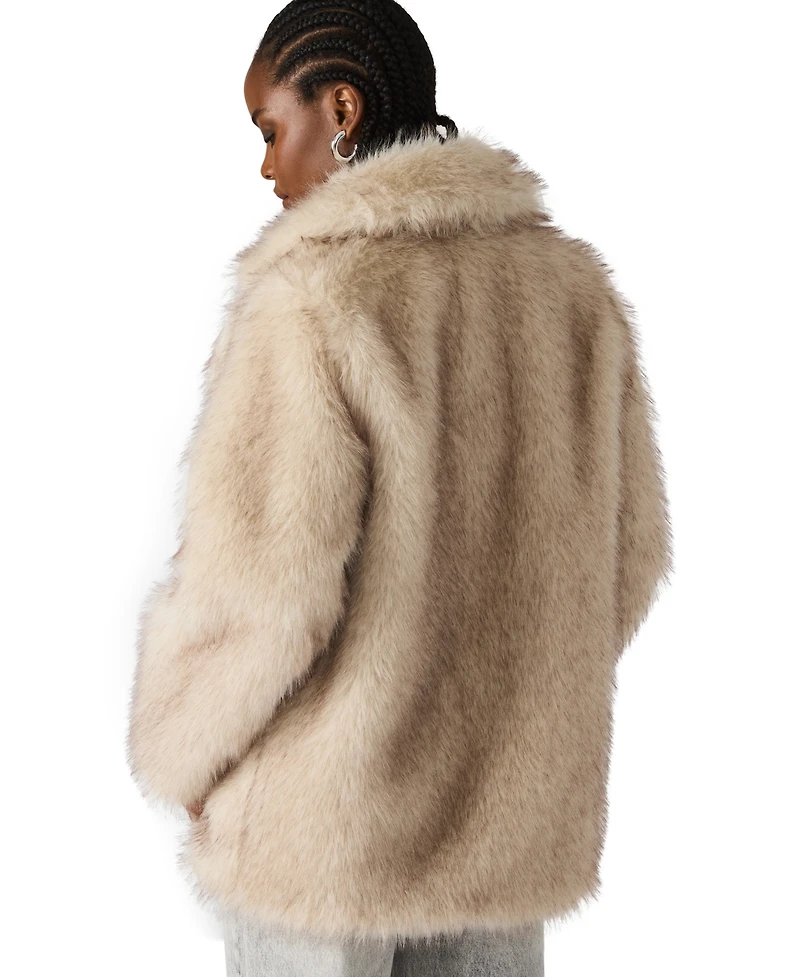 Steve Madden Women's Kindra Big Collar Jacket