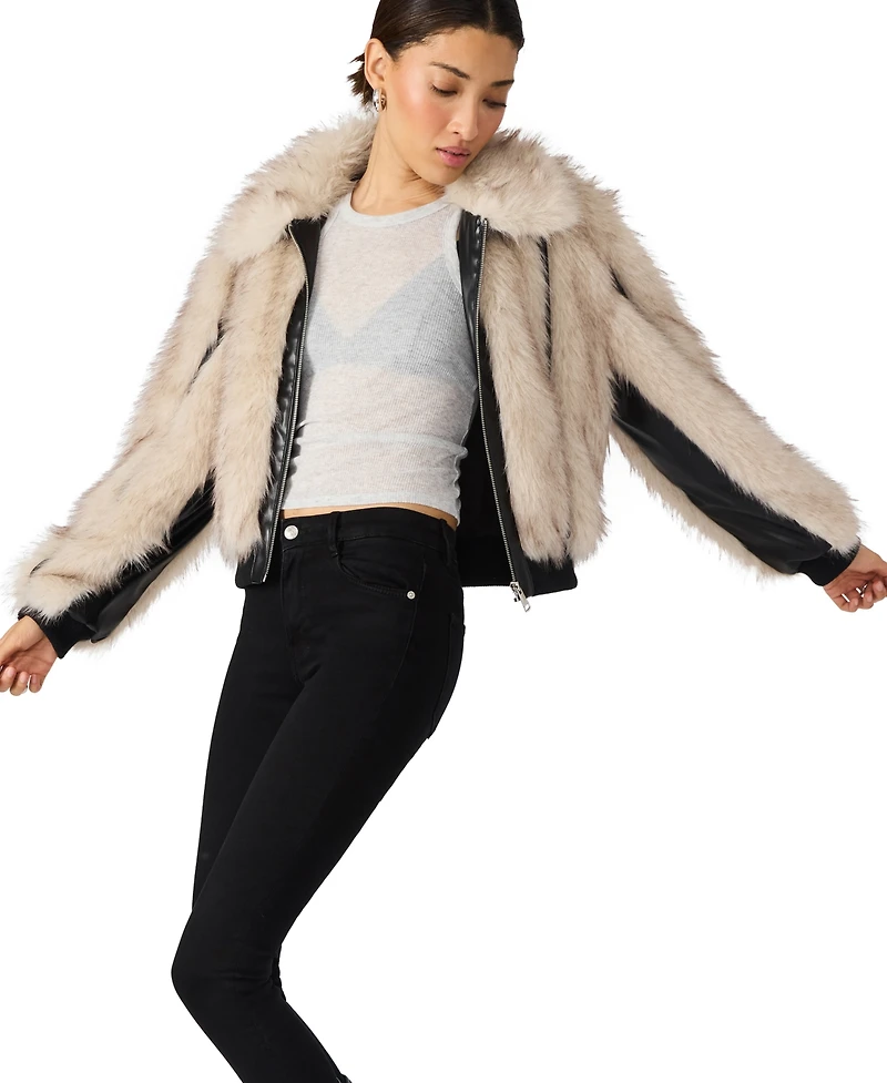 Steve Madden Women's Charmaine Paneled Jacket