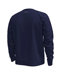 Under Armour Men's Navy Notre Dame Fighting Irish Sporting Leprechaun Unstoppable Fleece Sweatshirt