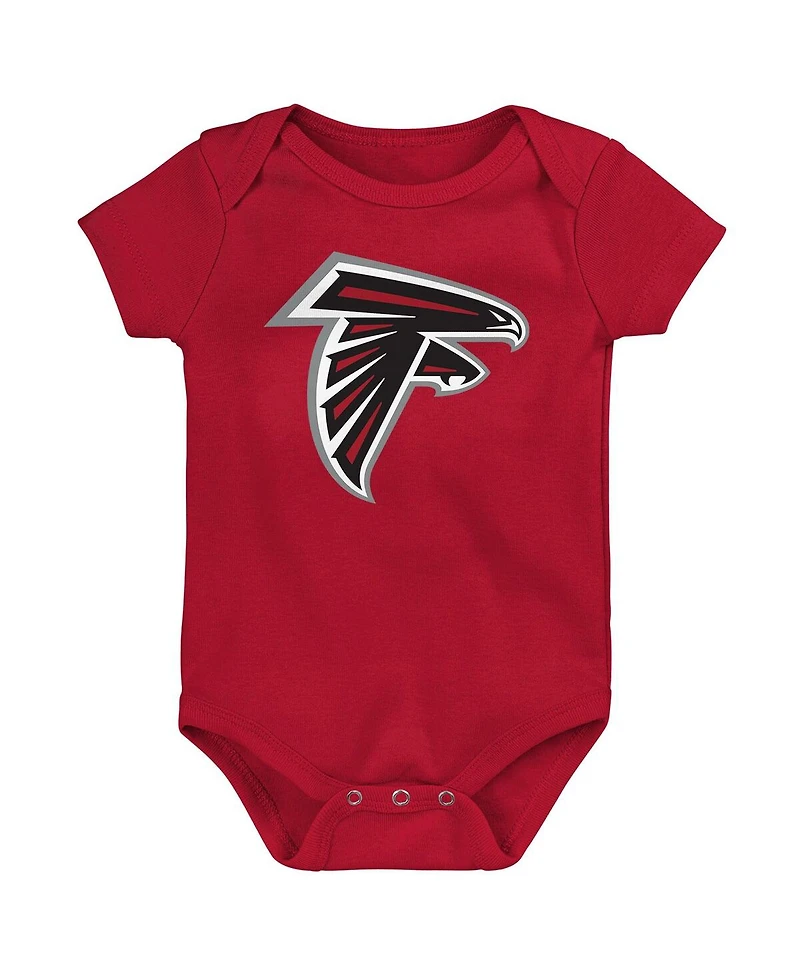 Outerstuff Newborn 3-Piece Atlanta Falcons Little Tike Bodysuit Set