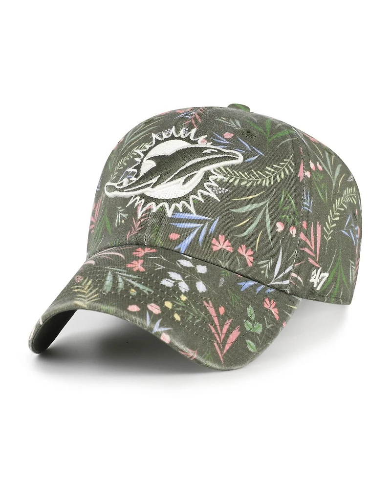 '47 Brand Women's Green Miami Dolphins Verbena Clean Up Adjustable Hat