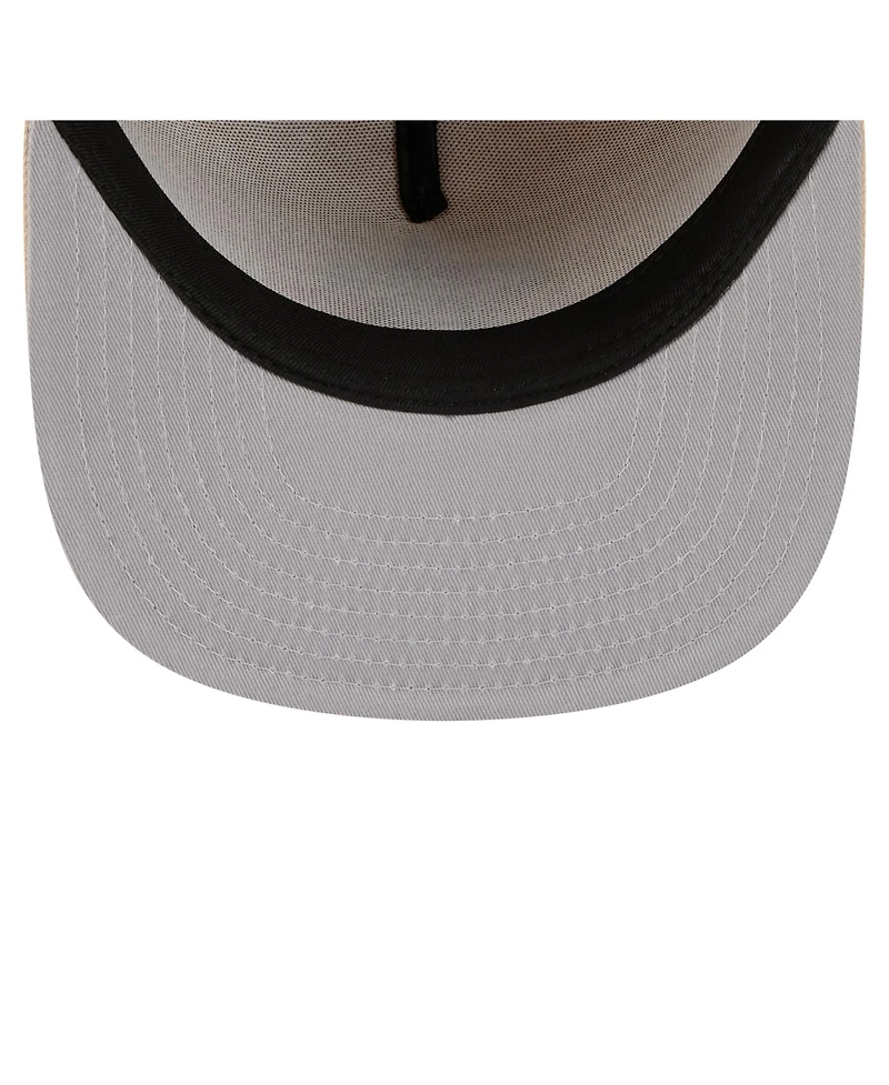 New Era Men's Light Beige Orleans Saints Color Pack A-Frame 59FIFTY Fitted Hat
