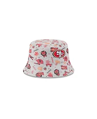 New Era Baby Boys and Girls Gray San Francisco 49ers Animal Bucket Hat