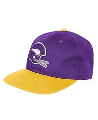 Outerstuff Big Boys and Girls Purple Minnesota Vikings True Retro Adjustable Hat