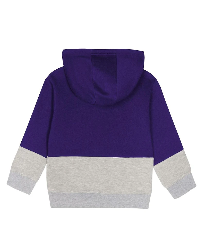Outerstuff Toddler Purple Minnesota Vikings Lineman Fleece Hoodie Pants Set