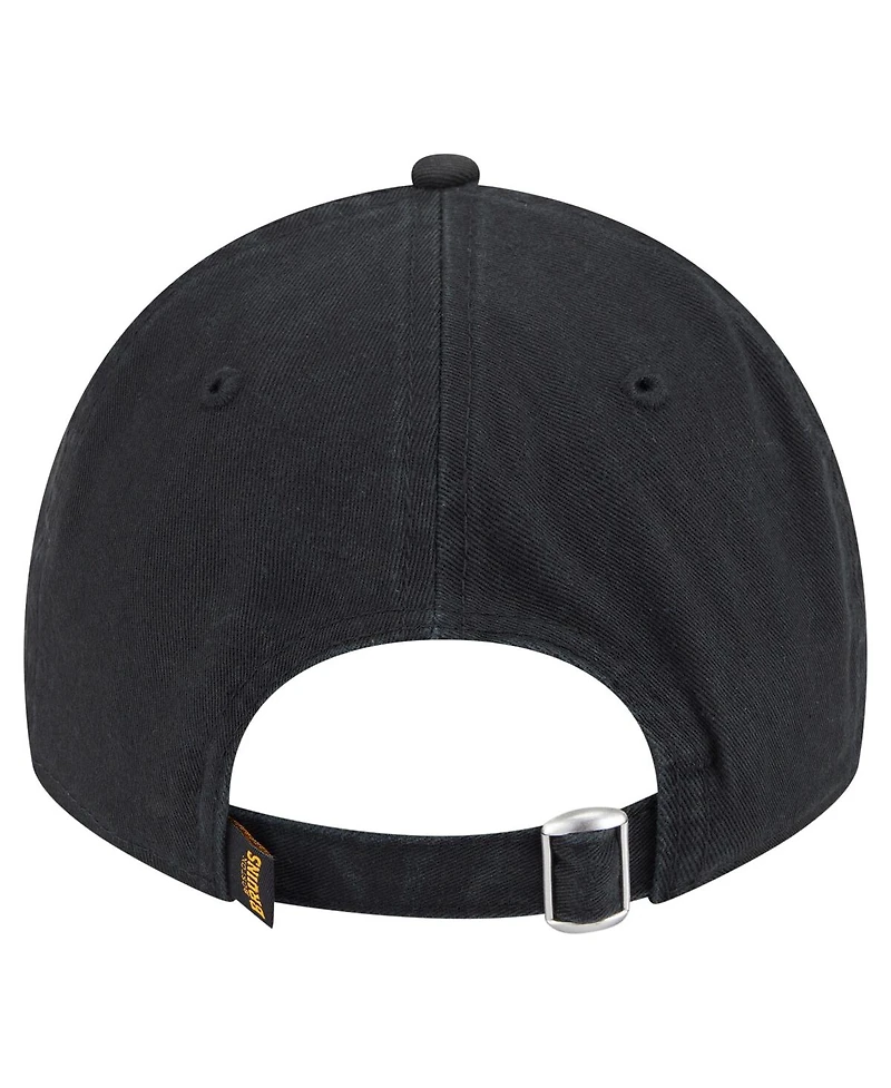 New Era Men's Black Boston Bruins Deceptor 9TWENTY Adjustable Hat