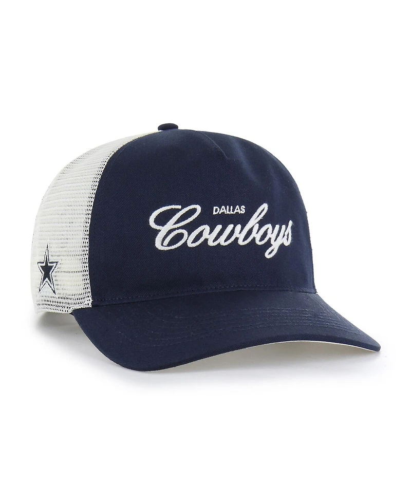 '47 Brand Men's Navy Dallas Cowboys Foundation Trucker Hitch Adjustable Hat