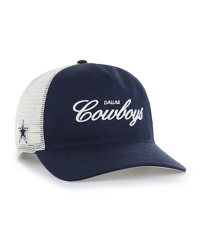 '47 Brand Men's Navy Dallas Cowboys Foundation Trucker Hitch Adjustable Hat