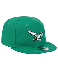 New Era Baby Boys and Girls Kelly Green Philadelphia Eagles My 1st 9FIFTY Adjustable Hat