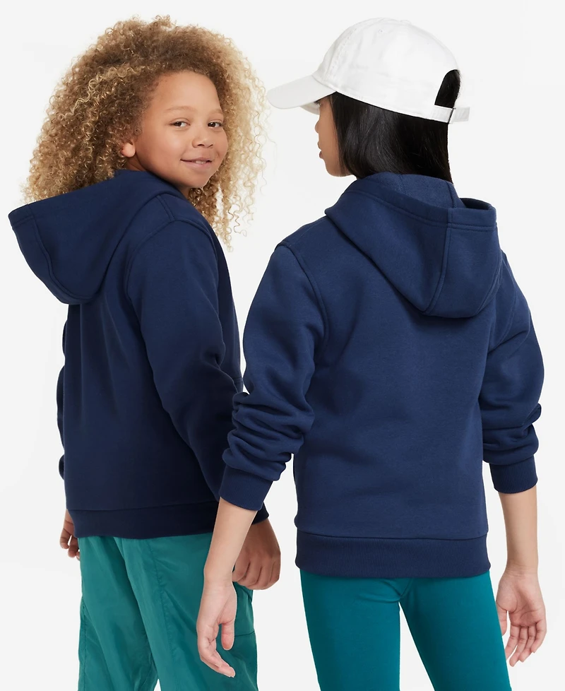 Nike Kids 7-20 Sportswear Club Fleece Full-Zip Hoodie