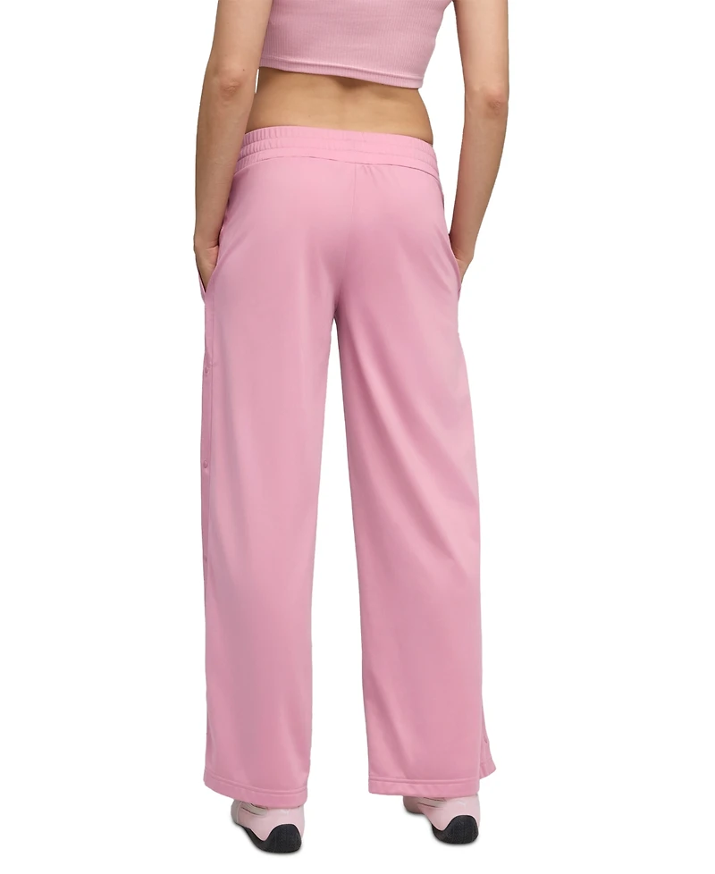 Puma Women's Low-Rise Popper Pants