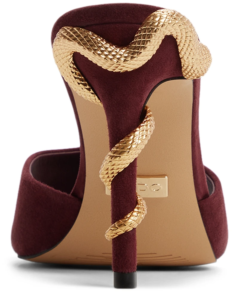 Aldo Women's Seashella Slip-On Pointed Toe Dress Sandals