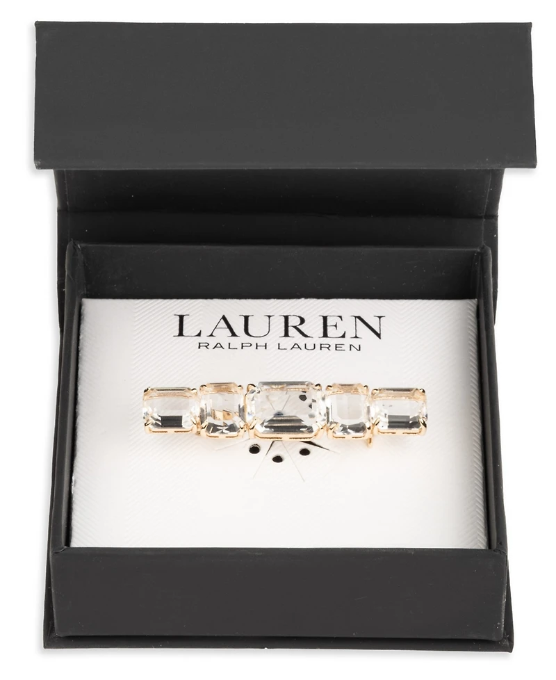 Lauren Ralph Lauren Crystal Stone Gold-Tone Pin