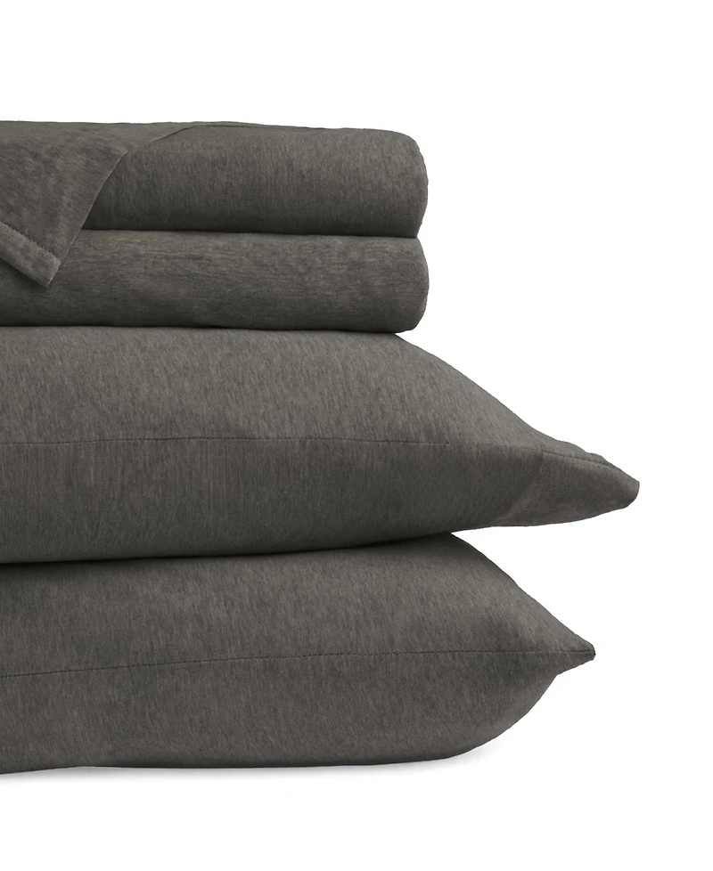 ienjoy Home Jersey Cotton 4-Pc. Sheet Set