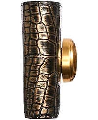 Donna Karan New York Women's Valley Stream Metallic Croco Small Wallet