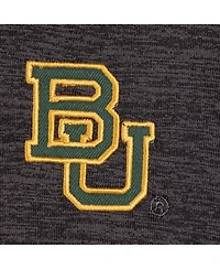 Colosseum Men's Heathered Black Baylor Bears Down Swing Polo Shirt