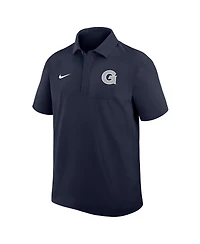 Nike Men's Navy Georgetown Hoyas 2025 Sideline Dri-fit Polo Shirt