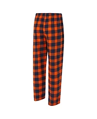 Concepts Sport Men's 2-Piece Navy/Orange Chicago Bears Avondale T-Shirt and Flannel Pants Set