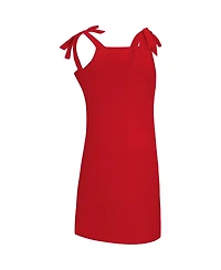 Concepts Sport Women's Scarlet Ohio State Buckeyes Tie-Shoulder Nightdress