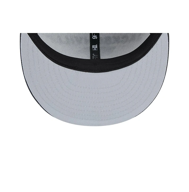 New Era Big Boys and Girls White/Graphite Jacksonville Jaguars 2024 Salute To Service 9FIFTY Snapback Hat