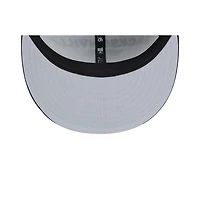 New Era Big Boys and Girls White/Graphite Jacksonville Jaguars 2024 Salute To Service 9FIFTY Snapback Hat