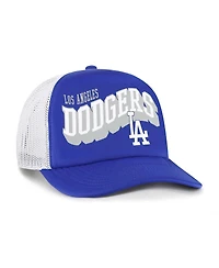 '47 Brand Men's Royal Los Angeles Dodgers Meander Foam Trucker Snapback Hat