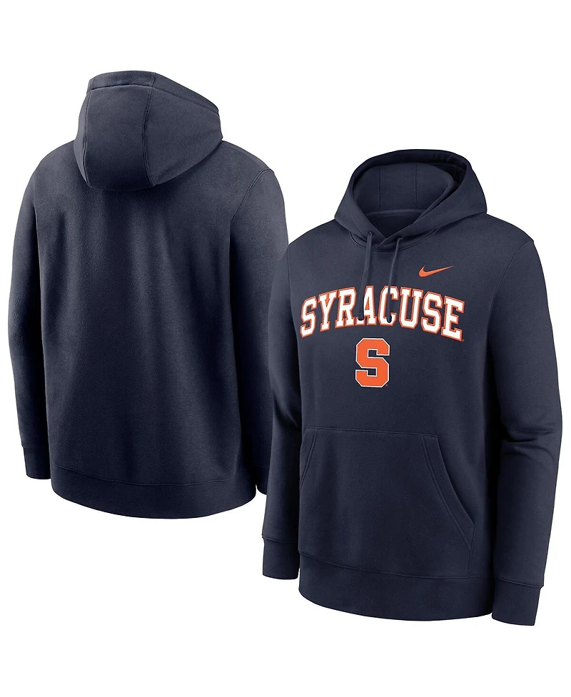 Nike Men's Navy Syracuse Orange Club Fleece Hoodie