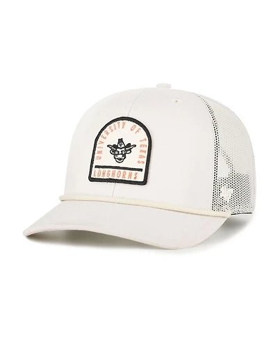 '47 Brand Men's and Women's Cream Texas Longhorns Core Inline Gravestone Adjustable Trucker Hat
