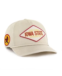 '47 Brand Men's and Women's Cream Iowa State Cyclones Outdoorsmen Cairn Hitch Adjustable Hat