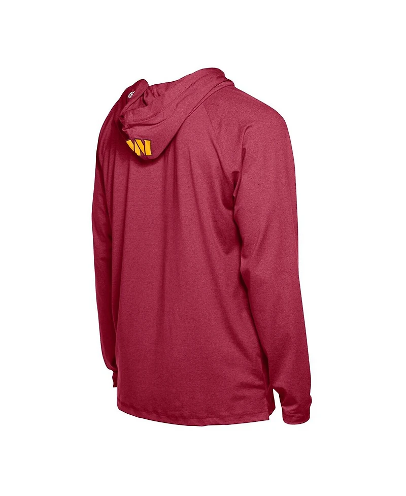 New Era Men's Burgundy Washington Commanders Functional Fandom Hoodie