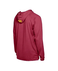 New Era Men's Burgundy Washington Commanders Functional Fandom Hoodie