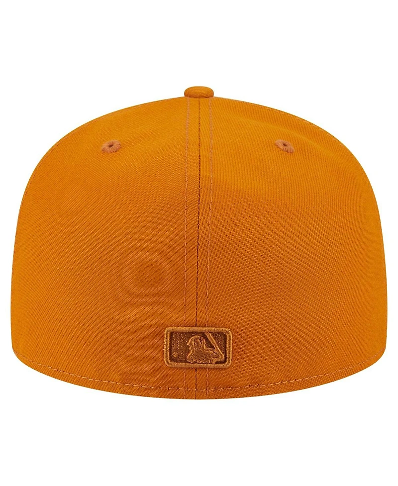 New Era Men's Orange Los Angeles Angels Color Pack A-Frame 59FIFTY Fitted Hat