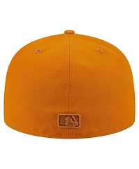 New Era Men's Orange Los Angeles Angels Color Pack A-Frame 59FIFTY Fitted Hat