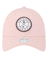 New Era Women's Pink San Diego Padres Bloom 9TWENTY Adjustable Hat
