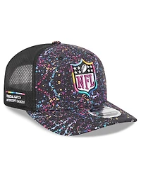 New Era Men's Black Shield Logo 2025 Nfl Crucial Catch 9SEVENTY Adjustable Hat