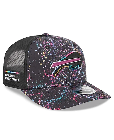New Era Men's Black Buffalo Bills 2025 Nfl Crucial Catch 9SEVENTY Adjustable Hat