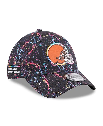 New Era Men's Black Cleveland Browns 2025 Nfl Crucial Catch 39THIRTY Flex Hat