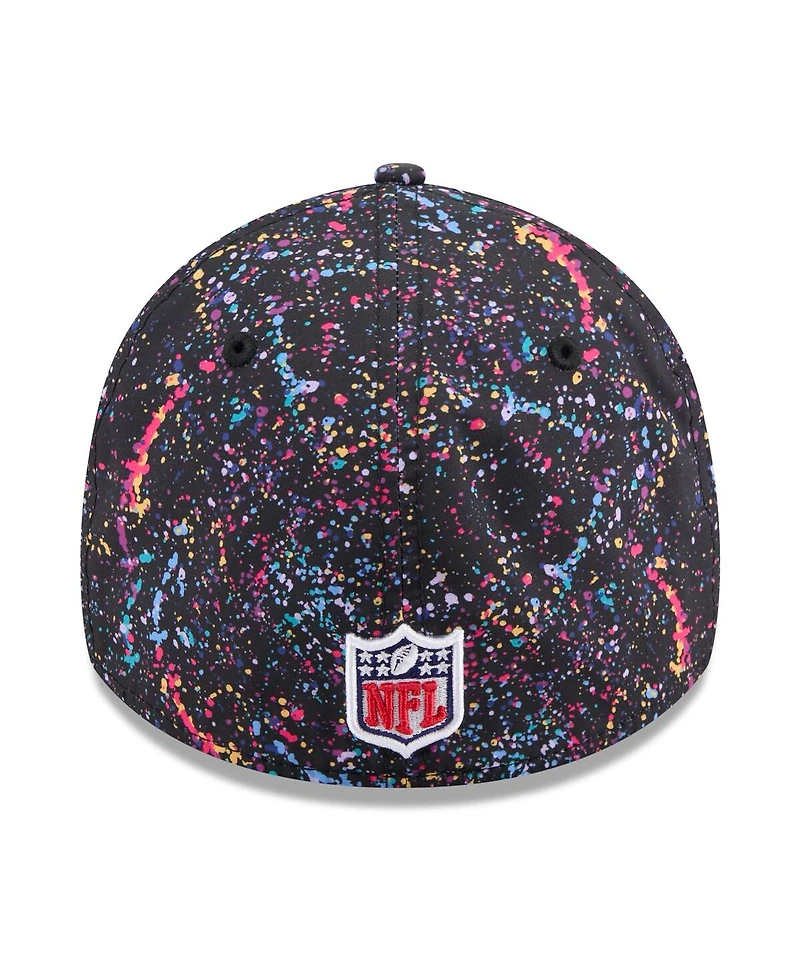 New Era Men's Black Arizona Cardinals 2025 Nfl Crucial Catch 39THIRTY Flex Hat