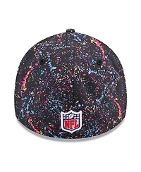 New Era Men's Black Arizona Cardinals 2025 Nfl Crucial Catch 39THIRTY Flex Hat