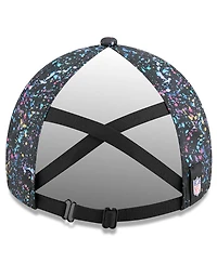 New Era Women's Black Philadelphia Eagles 2025 Nfl Crucial Catch Pony Tail Adjustable Hat