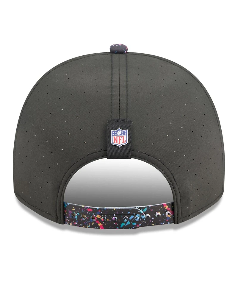 New Era Men's Black Las Vegas Raiders 2025 Nfl Crucial Catch A-Frame 9FIFTY Snapback Hat