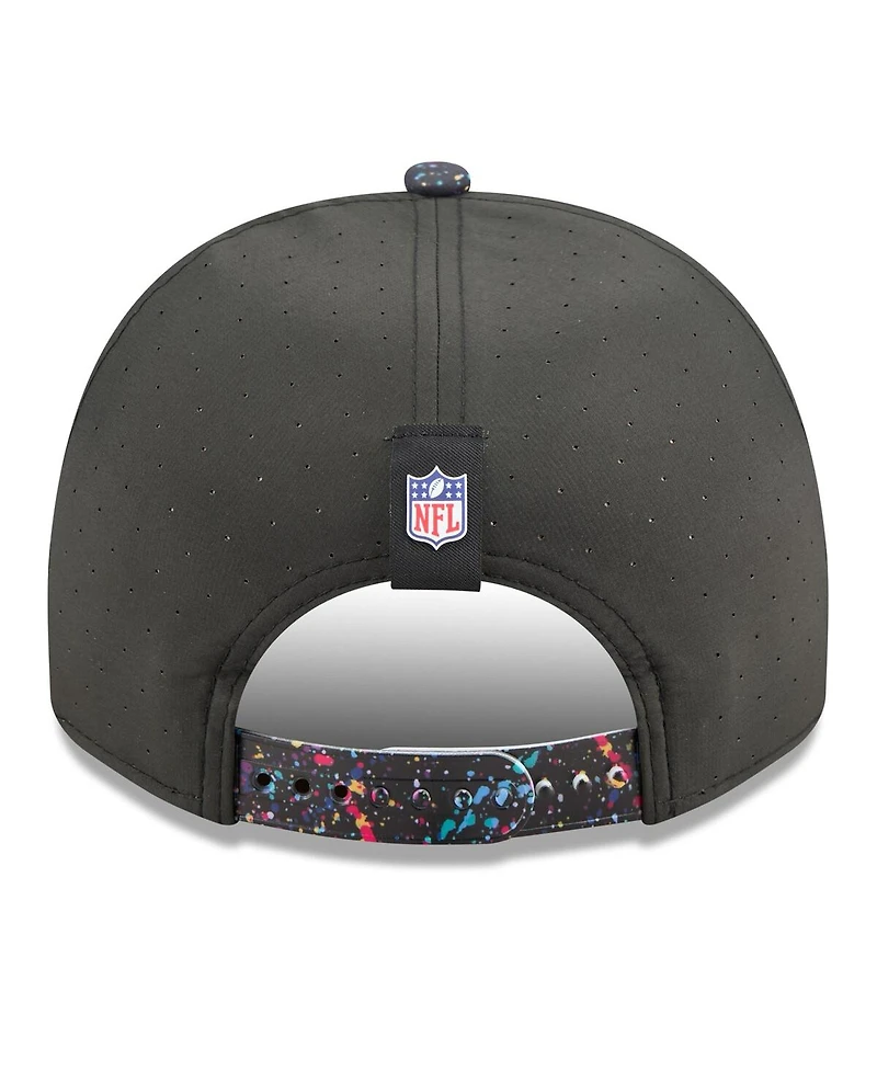 New Era Men's Black Jacksonville Jaguars 2025 Nfl Crucial Catch A-Frame 9FIFTY Snapback Hat