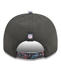 New Era Men's Black Houston Texans 2025 Nfl Crucial Catch A-Frame 9FIFTY Snapback Hat