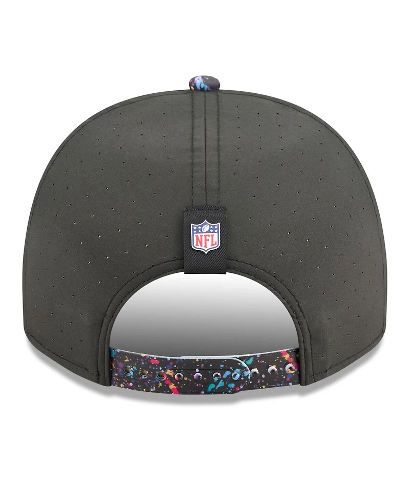 New Era Men's Black Cincinnati Bengals 2025 Nfl Crucial Catch A-Frame 9FIFTY Snapback Hat