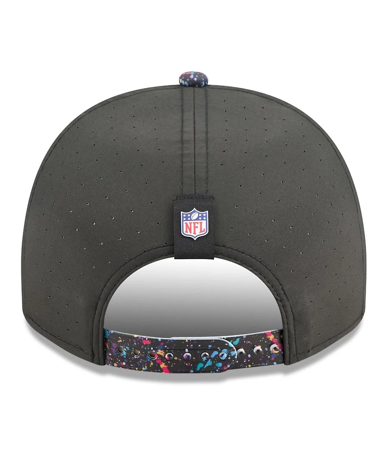 New Era Men's Black Arizona Cardinals 2025 Nfl Crucial Catch A-Frame 9FIFTY Snapback Hat