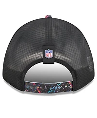 New Era Men's Black Seattle Seahawks 2025 Nfl Crucial Catch 9FORTY Adjustable Hat
